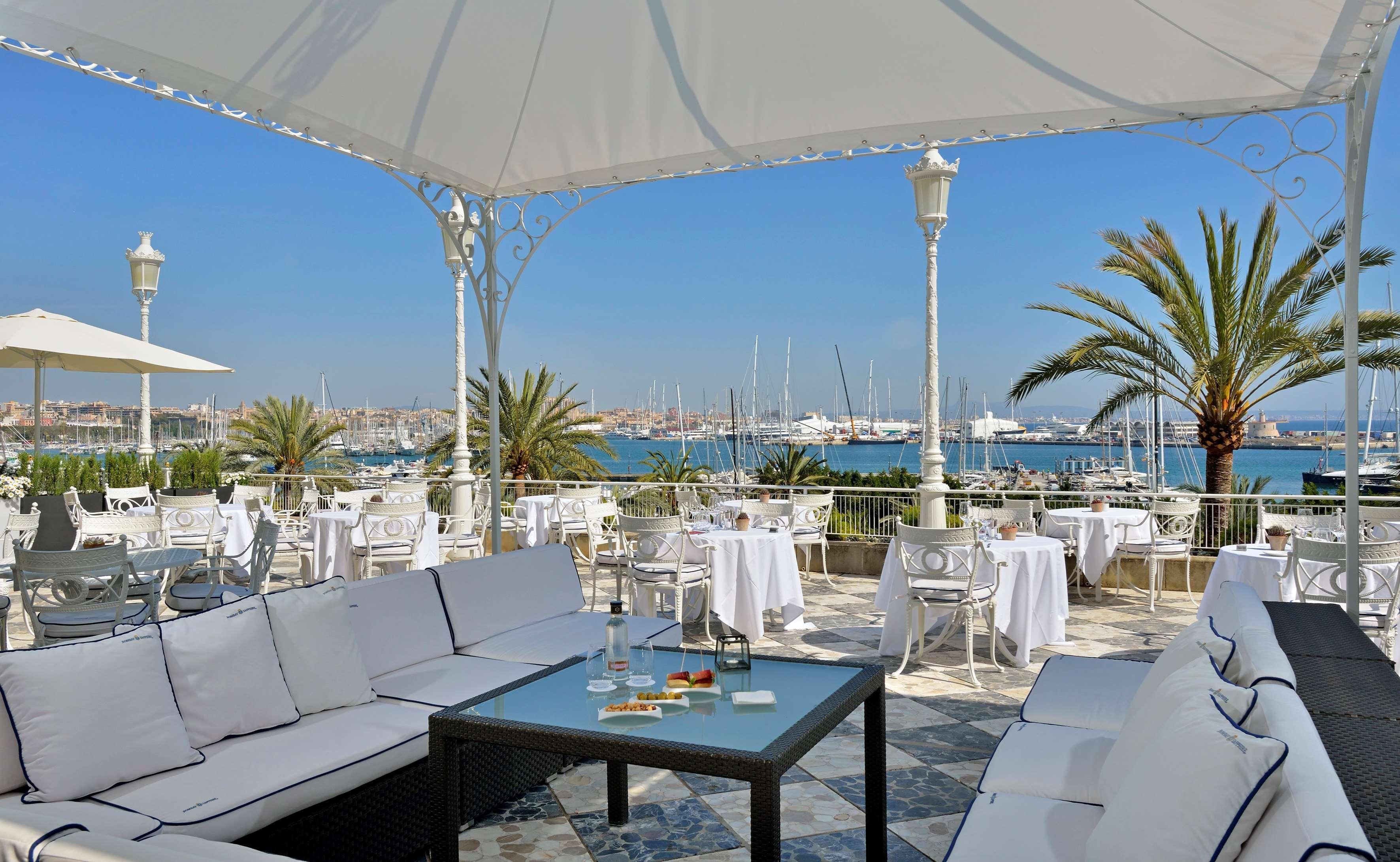 Hotel Victoria Gran Meliá Palma di Maiorca Esterno foto The terrace of the hotel
